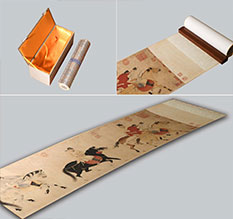 罗山馆藏书画复制博物馆书画复制服务